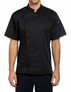 NNT Unisex Adults Cannes Press Stud Front Jacket Chef Classic Fit Work CATP5L- Bannav S Bannav LLC 