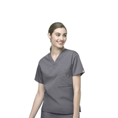 NNT Unisex Wonderwink Alpha Scrub Top Relaxed Fit Work Nursing Hospital CATRBT- Bannav S Bannav LLC 