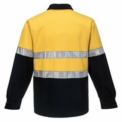 Portwest Mens Wool Blend Bluey Jacket High Vis Day/Night Reflective Safety MW02- Bannav S Bannav LLC 