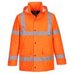 Portwest Hi-Vis Traffic Jacket 2 Tone Reflective Tape Work Safety S460- Bannav S Bannav LLC 