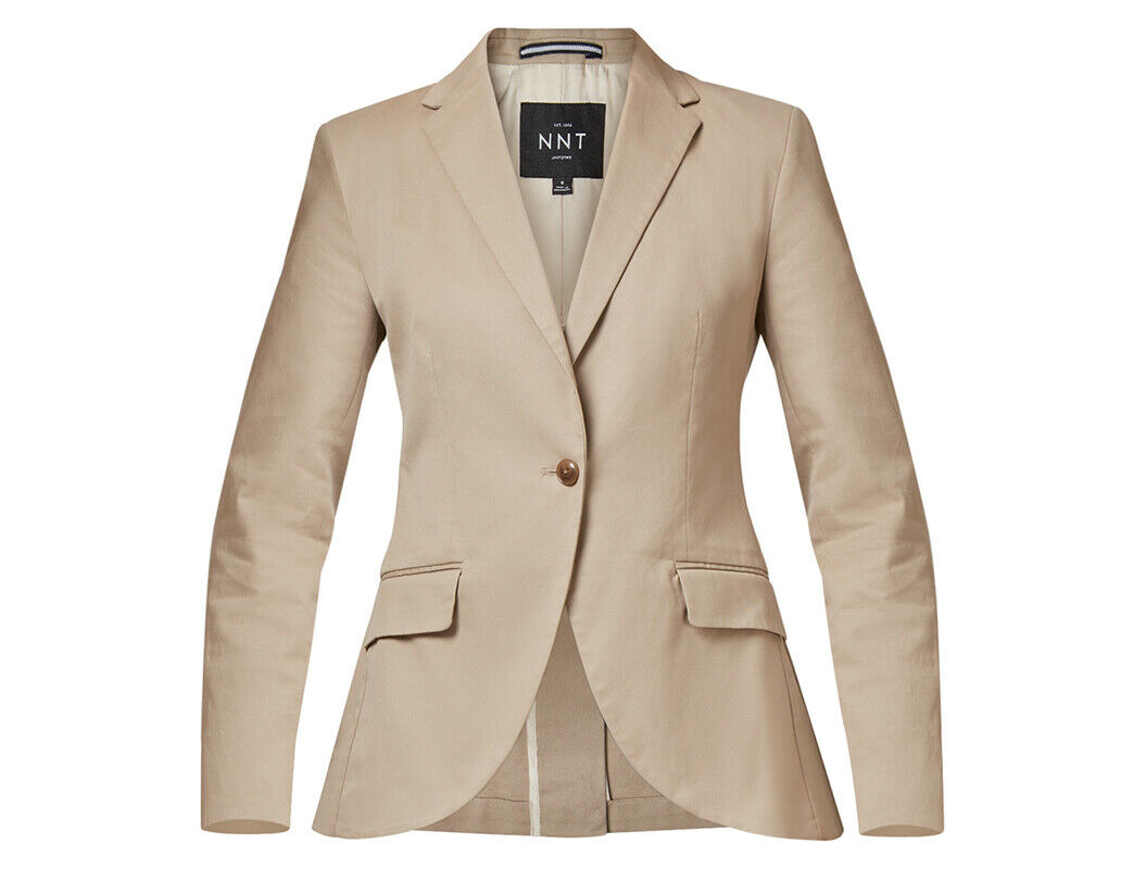 NNT Womens Half Lined Cotton Business Blazer Sleeve Lining Tailored Fit CAT1FF- Bannav S Bannav LLC 