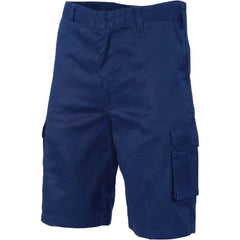 DNC Workwear Men Middleweight Cool-Breeze Cotton Cargo Shorts Summer Work 3310- Bannav S Bannav LLC 