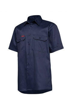 Mens Hard Yakka Core Light Weight Cool Drill Work Shirt Summer Tradie Y04625- Bannav S Bannav LLC 