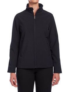 Womens NNT Warm Fleece Ladies Bonded Fleece Zip Jacket Black Navy CAT1ET- Bannav S Bannav LLC 