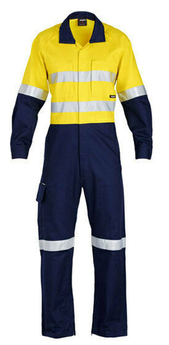 KingGee Mens WorkCool 2 Spliced Overall Work Comfy Safety Cotton Ripstop K51540- Bannav S Bannav LLC 