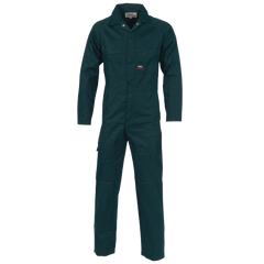 DNC Workwear Mens Cotton Drill Coverall Hi Vis Work Safety Sun Protection 3101- Bannav S Bannav LLC 