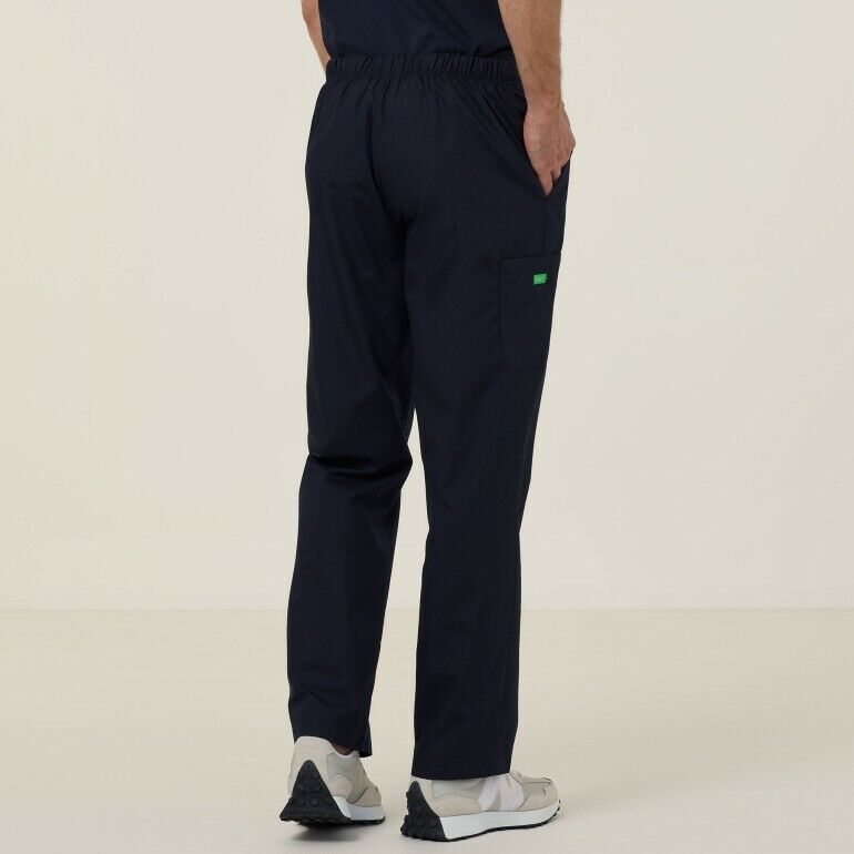 NNT Uniforms Mens Swan Scrub Pant Elastic Flat Waistband Nurse Workwear CATQ4B- Bannav S Bannav LLC 
