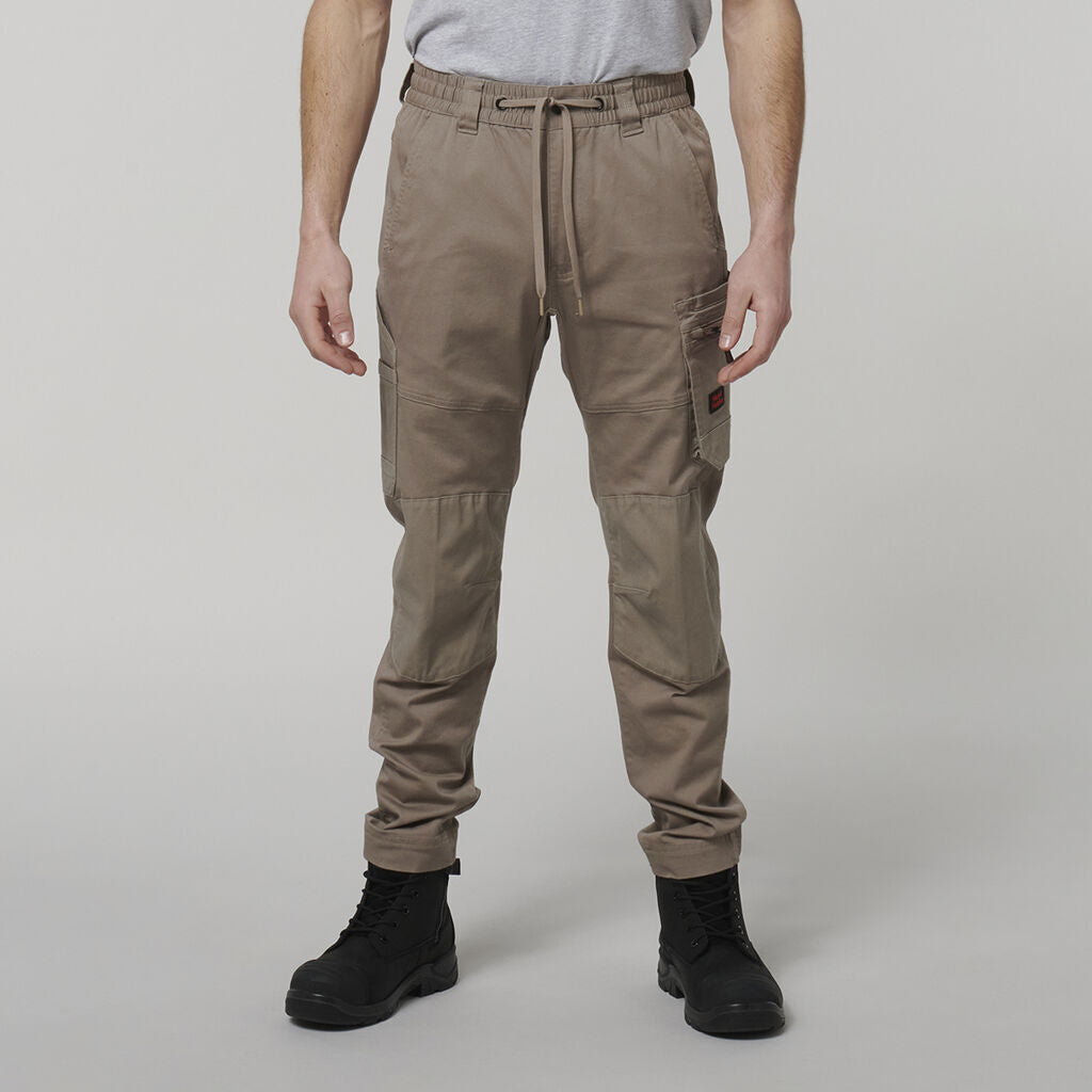 Hard Yakka Mens Toughmaxx Pants Waistband  Cotton Comfortable Work Pants Y02204- Bannav S Bannav LLC 