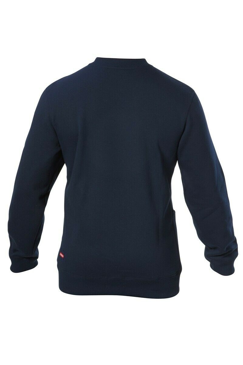 Hard Yakka Brushed Fleece Crew Neck Jumper Workwear Cotton Winter Y19324- Bannav S Bannav LLC 