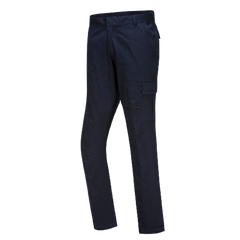 Portwest Stretch Cargo Combat Pants Slim Fit Reflective Trim Comfy Pant S231- Bannav S Bannav LLC 