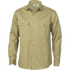 DNC Workwear Cool-Breeze Work Shirt - Short Sleeve Lightweight Cotton 3208- Bannav S Bannav LLC 