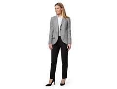 NNT Womens Formal Blazer Half Lined 1 Button Linen Look Jacket  Business CAT1E9- Bannav S Bannav LLC 