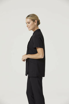 NNT Womens Nurse Helix Dry Poly Asymmetric Front Tunic Work Comfy Top CATUFL- Bannav S Bannav LLC 