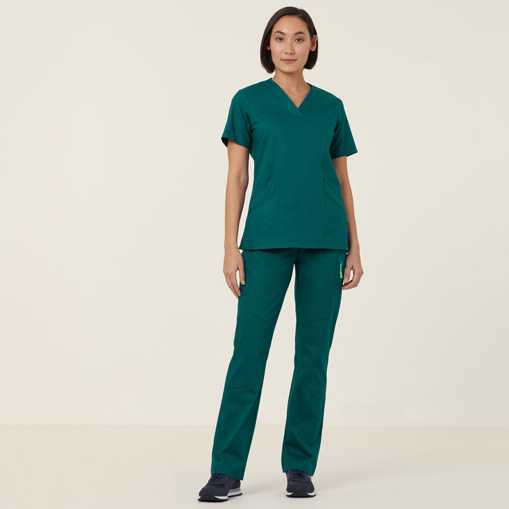 Clearance! NNT Uniform Women Next Gen Anti Bacterial Curie Scrub Pants CAT3VE- Bannav S Bannav LLC 