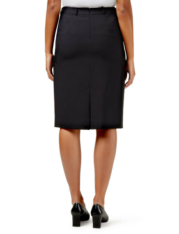 NNT Womens Helix Dry Poly Pleat Skirt Waist Band Detail Zip Business CAT2NJ- Bannav S Bannav LLC 
