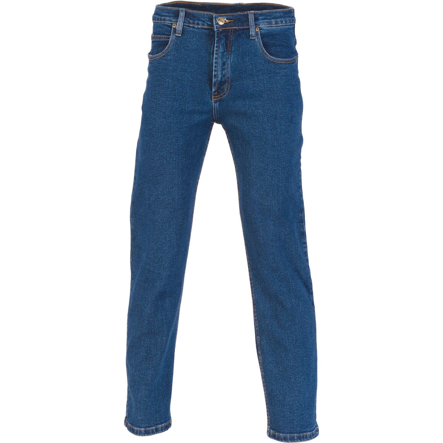 DNC Workwear Mens Cotton Denim Jeans Comfortable  Safety Pant Work 3317- Bannav S Bannav LLC 
