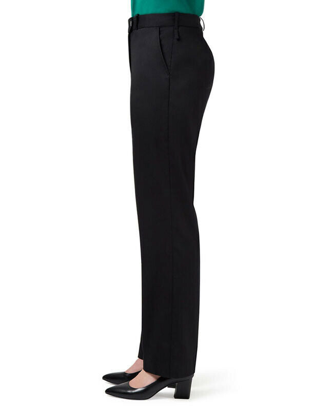 NNT Womens Stretch Twill Business Pants Elastic Waistband Formal Wear CAT3CA- Bannav S Bannav LLC 