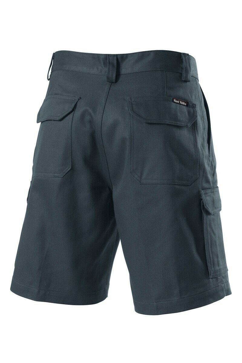Hard Yakka Generation Gen Y Cotton Cargo Drill Shorts Work Tough Y05500- Bannav S Bannav LLC 