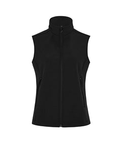 Womens NNT Ladies Warm Bonded Fleece Sleeveless Zip Vest Black Navy CAT748- Bannav S Bannav LLC 