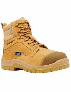 KingGee Mens Phoenix 6C EH MET Work Safety Boots Water Resistant Leather K27872- Bannav S Bannav LLC 