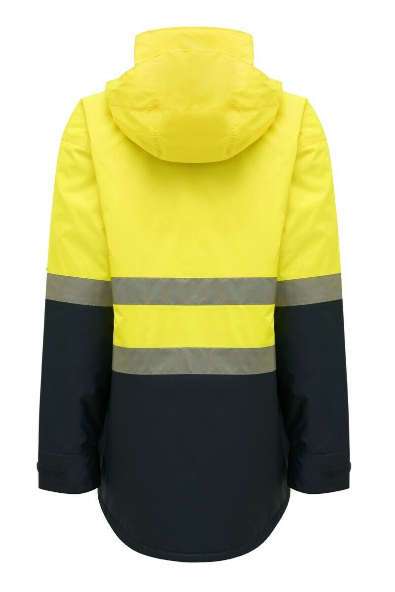 Hard Yakka Core Bomber Jacket Hi-Vis Taped Quilted Waterproof Y06685- Bannav S Bannav LLC 