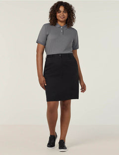 NNT Stretch Cotton Chino Skirt Formal Business Skirt Slim Fit Workwear CAT2RL- Bannav S Bannav LLC 