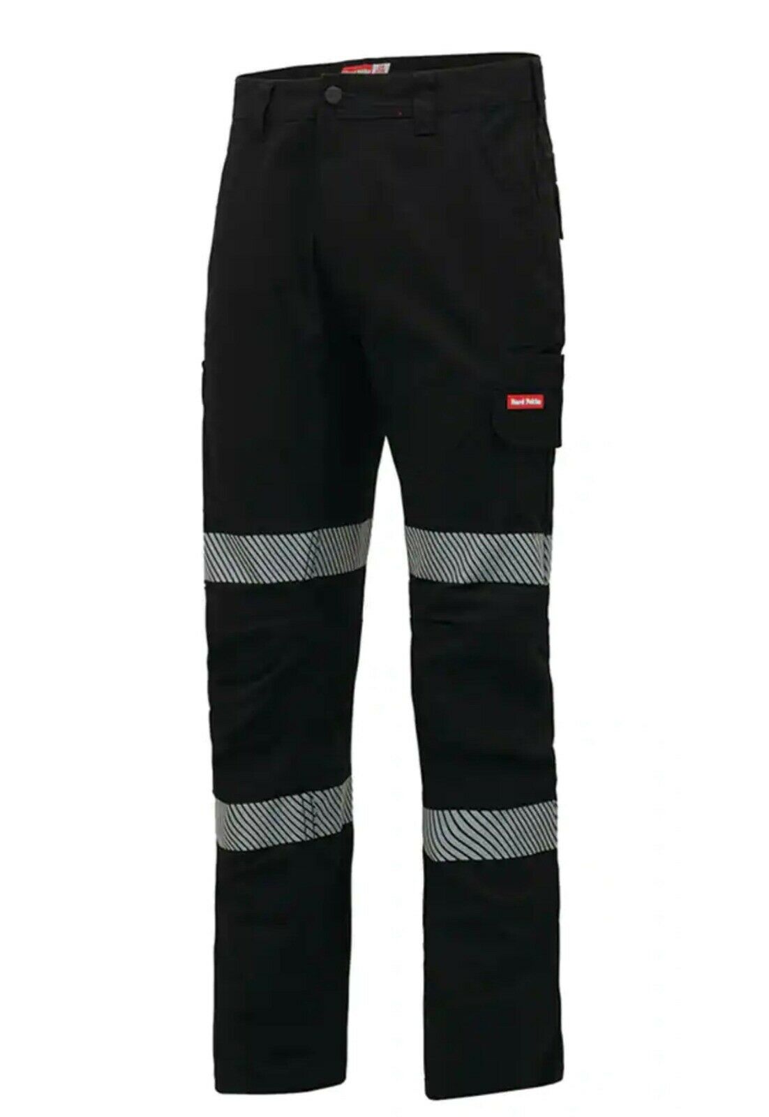 Hard Yakka Canvas Cargo Pant Tough Double Layer Knees Reflective Stretch Y02855- Bannav S Bannav LLC 