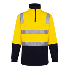 Portwest Cotton Brush Fleece Jumper with Tape Reflective Safety MF615- Bannav S Bannav LLC 