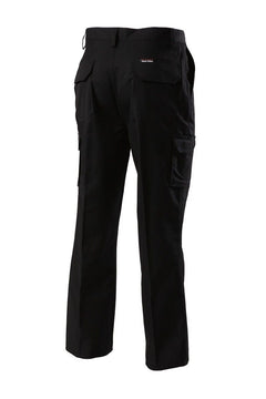 Mens Hard Yakka Cargo Workwear Pants Black Midnight Blue Safety Y02590- Bannav S Bannav LLC 