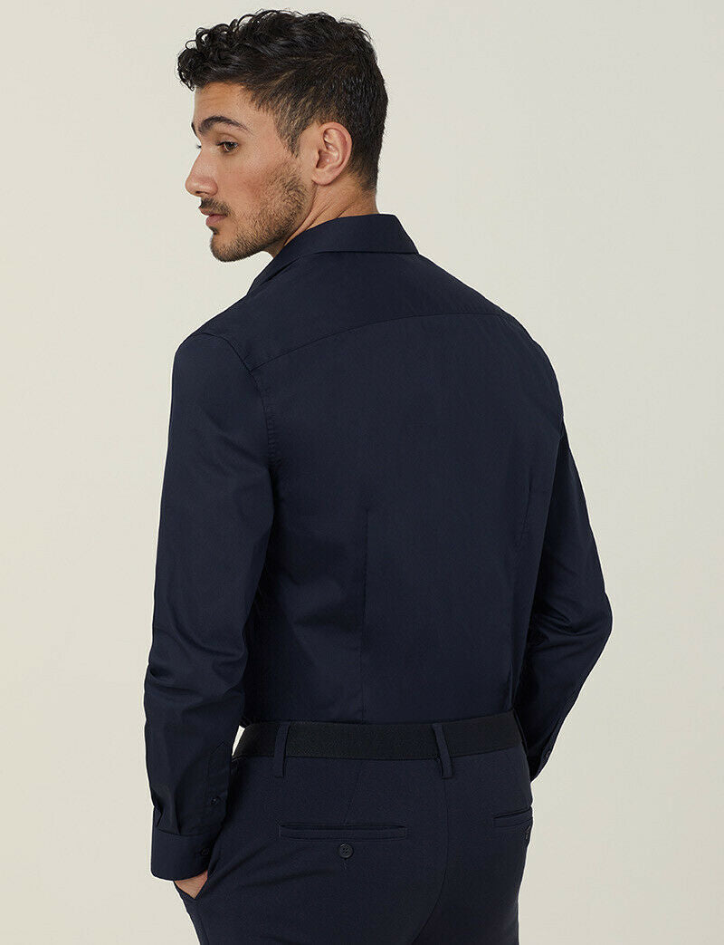 NNT Mens Business Long Sleeve Shirt Avignon Regular Fit Formal Shirts CATJDG- Bannav S Bannav LLC 