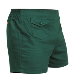 Mens Stubbies Original Work Short Shorts Elastic Back Cotton Drill Summer SE2010- Bannav S Bannav LLC 