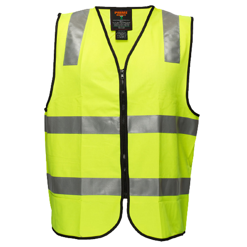 Portwest Fire Warden Zip Vest D/N 2 Tone Reflective Tape Work Safety MZ104- Bannav S Bannav LLC 