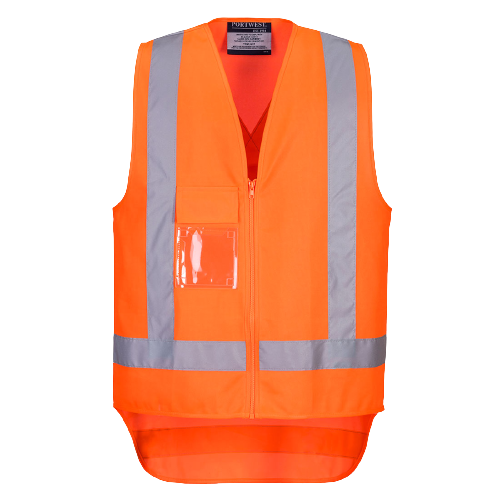 Portwest TTMC Vest Lighweight Hi Vis Reflective Tape Work Safety TM310- Bannav S Bannav LLC 
