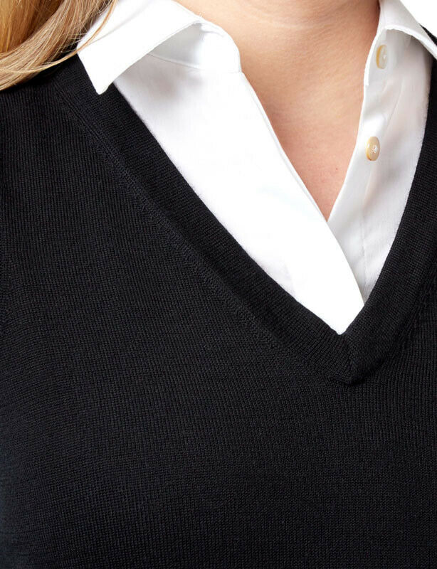 NNT Womens Pure Wool Formal Vest Classic Fit Fully Business Body Warmer CAT5AQ- Bannav S Bannav LLC 