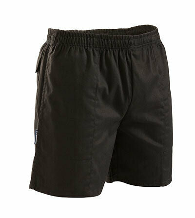 Stubbies Ruggers Mens Long Leg Shorts Draw Cord Cotton Elastic Waist Work SE214X- Bannav S Bannav LLC 