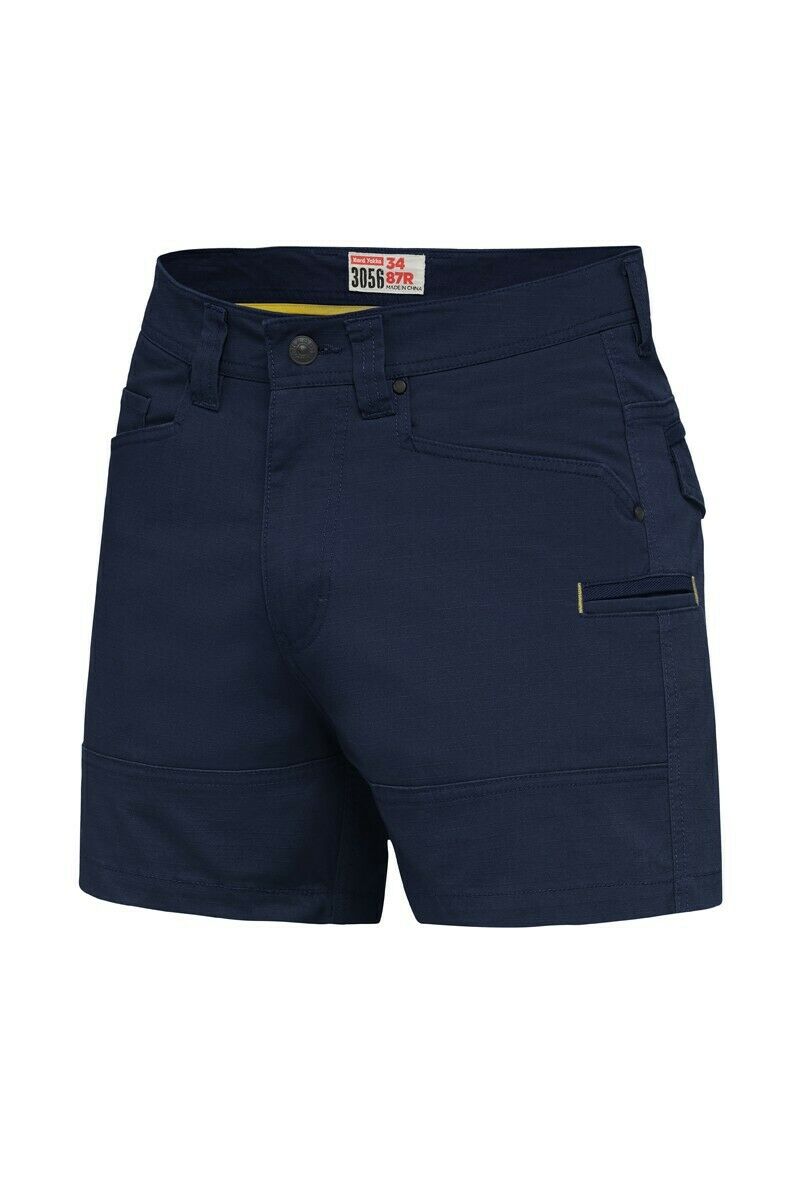 Hard Yakka 3056 Short Shorts Cotton Ripstop Tradie Utility Stretch Y05115- Bannav S Bannav LLC 
