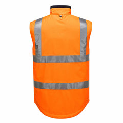 Portwest Mens Hi-Vis Polar Fleece Reversible Vest Reflective Work Safety MV214- Bannav S Bannav LLC 