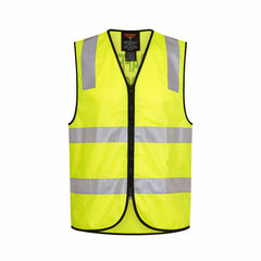 Portwest Traffic Controller Zip Vest D/N Reflective Tape Work Safety MZ105- Bannav S Bannav LLC 