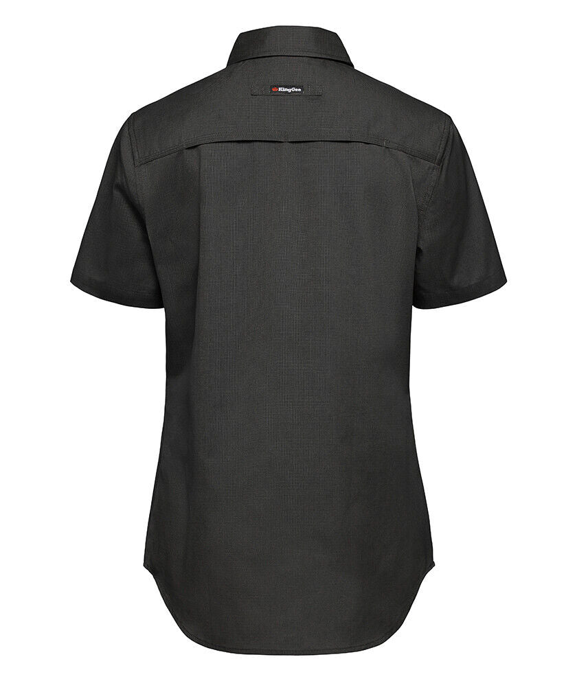 KingGee Womens Workcool 2 Shirt Short Sleeve Lightweight Breathable Work K44205- Bannav S Bannav LLC 