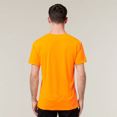 Hard Yakka Mens 3056 Short Sleeve Neon Comfortable High Visibility Work Y19575- Bannav S Bannav LLC 