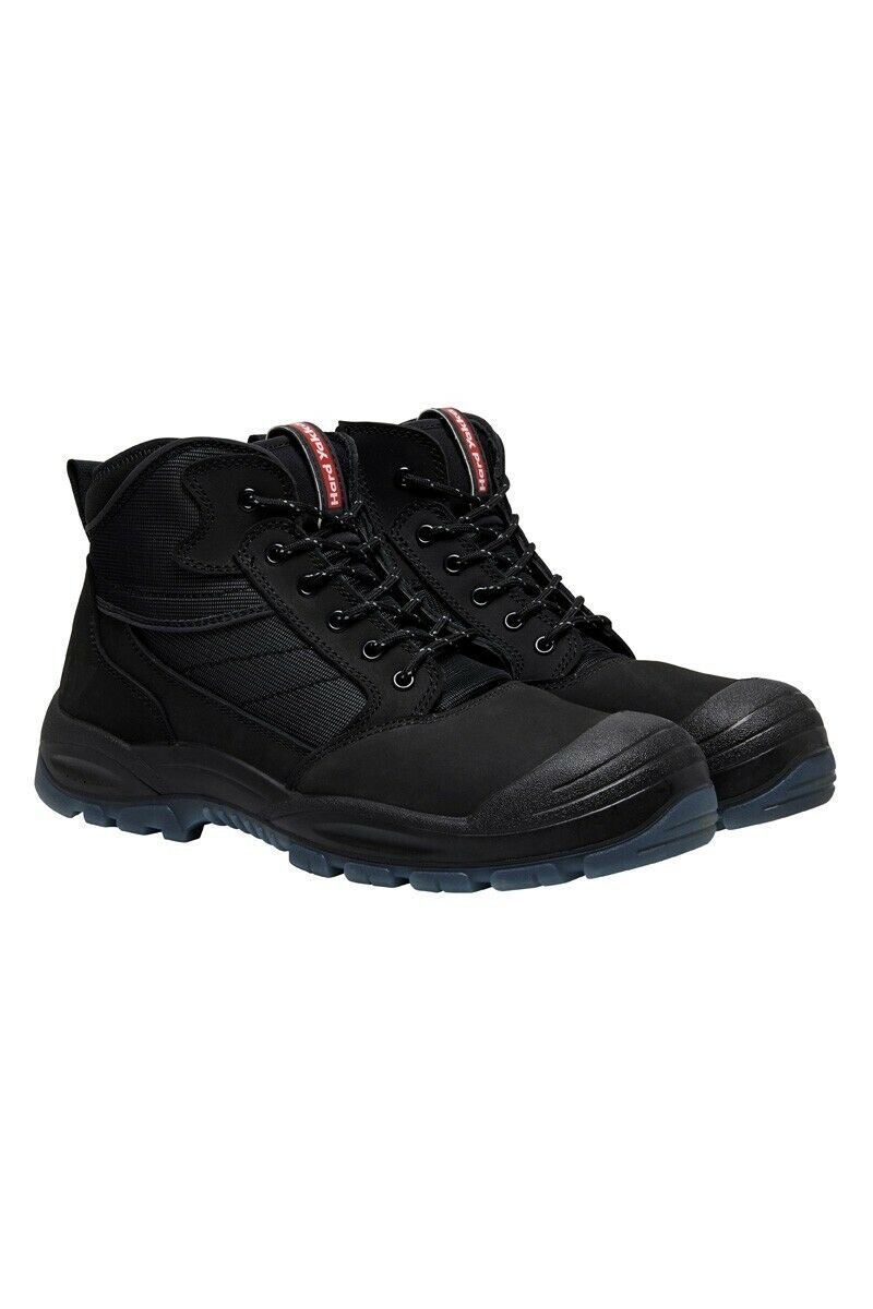Hard Yakka Nite Vision Work Boots Comfy Leather Workwear Water Resistant Y60235- Bannav S Bannav LLC 