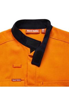 Mens Hard Yakka Protect Hi-Vis 2 Tone Tecasafe Plus Coverall Safety FR Y00302- Bannav S Bannav LLC 