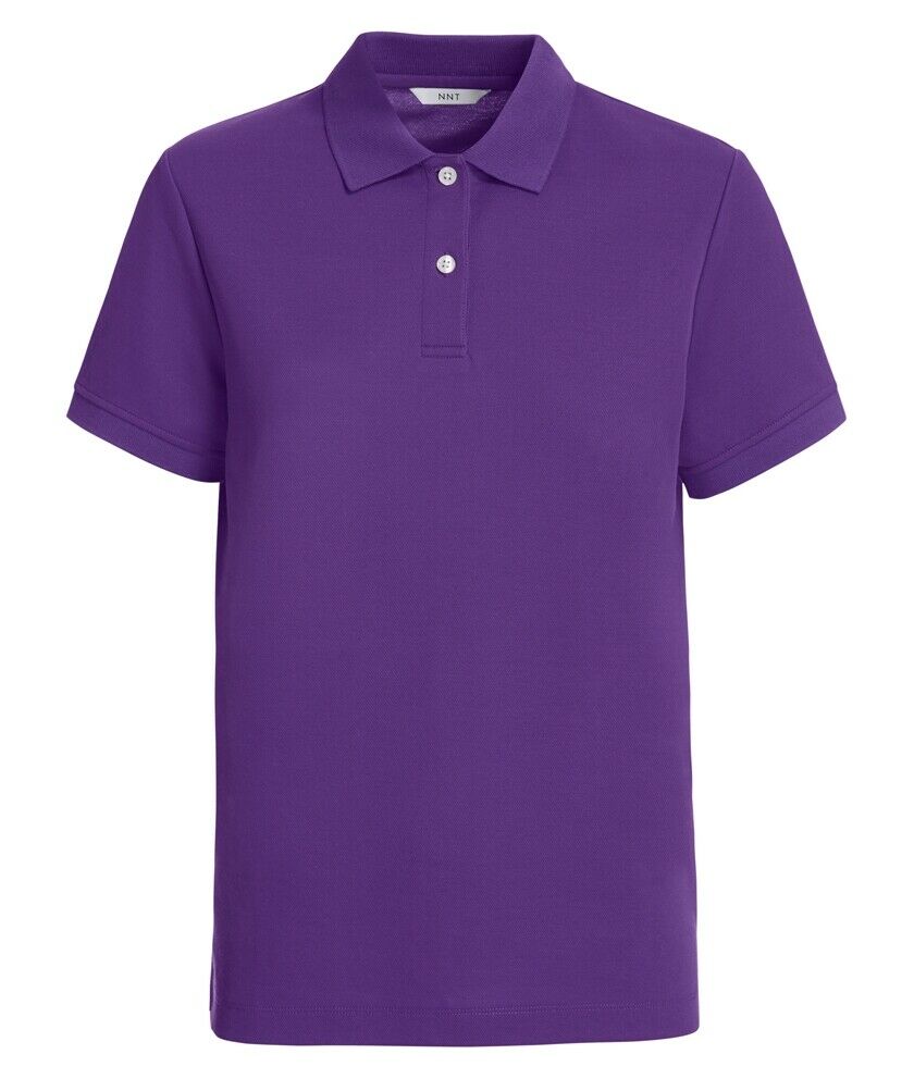 Womens NNT Uniforms Ladies Short Sleeve Active Range Polo Shirt Top CATU58- Bannav S Bannav LLC 