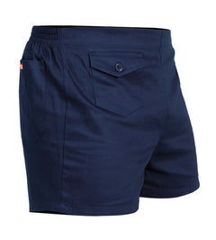 Mens Stubbies Original Work Short Shorts Elastic Back Cotton Drill Summer SE2010- Bannav S Bannav LLC 