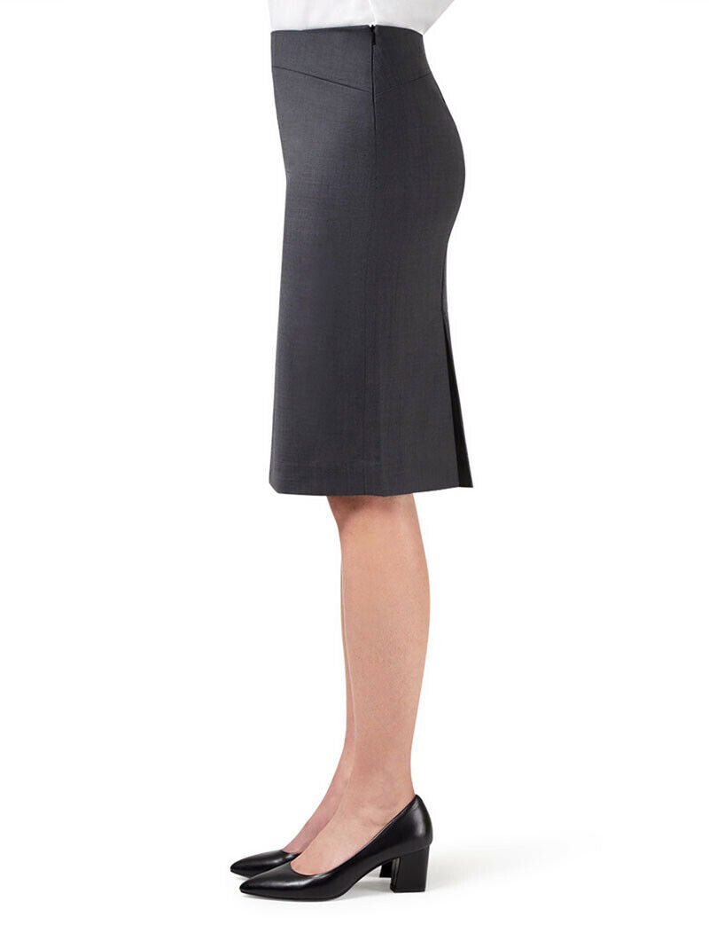 NNT Womens Business Sharkskin Detail Pencil Skirt Classic Pencil Shape CAT2N4- Bannav S Bannav LLC 