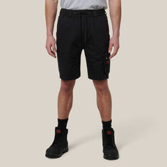 Hard Yakka Mens Toughmaxx Mid Shorts Comfortable Waistband Work Shorts Y05165- Bannav S Bannav LLC 