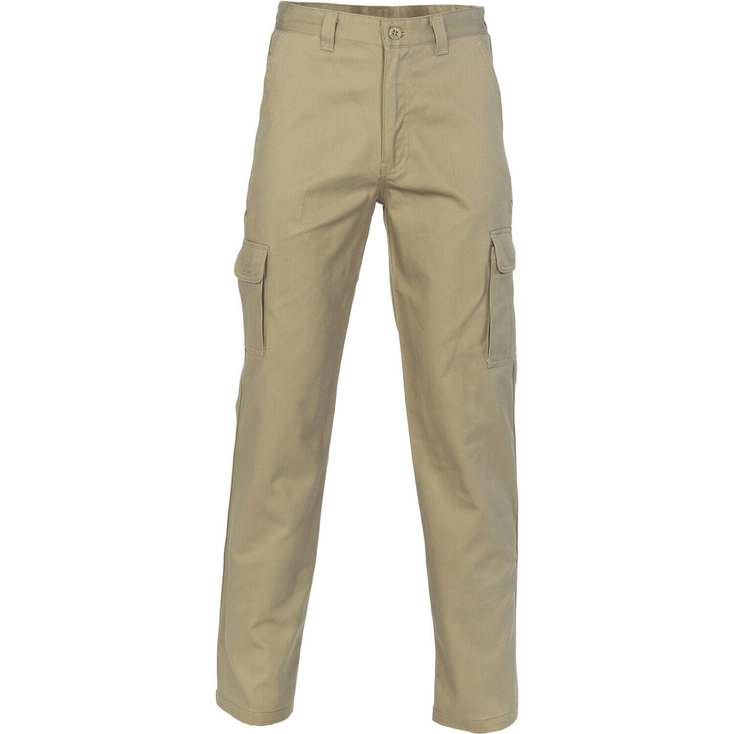 DNC Workwear Mens Cotton Drill Cargo Pants Comfortable Tough Pant Work 3312- Bannav S Bannav LLC 
