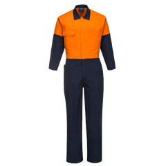 Portwest Regular Weight Combination Coveralls Reflective Taped Work Safety MW931- Bannav S Bannav LLC 