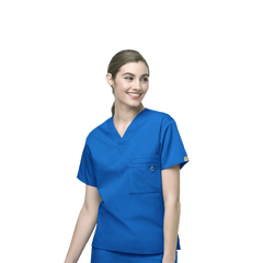 NNT Unisex Wonderwink Alpha Scrub Top Relaxed Fit Work Nursing Hospital CATRBT- Bannav S Bannav LLC 