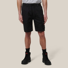 Hard Yakka Mens Toughmaxx Mid Shorts Comfortable Waistband Work Shorts Y05165- Bannav S Bannav LLC 